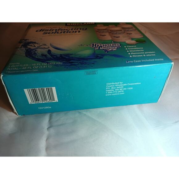 Kirkland Signature Multi-Purpose Disinfecting Solution, 16 fl oz, 3 ct EXP6/24 - Picture 4 of 5